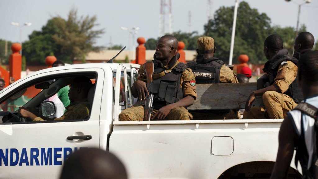 Click to enlarge Burkina Faso gendarmes