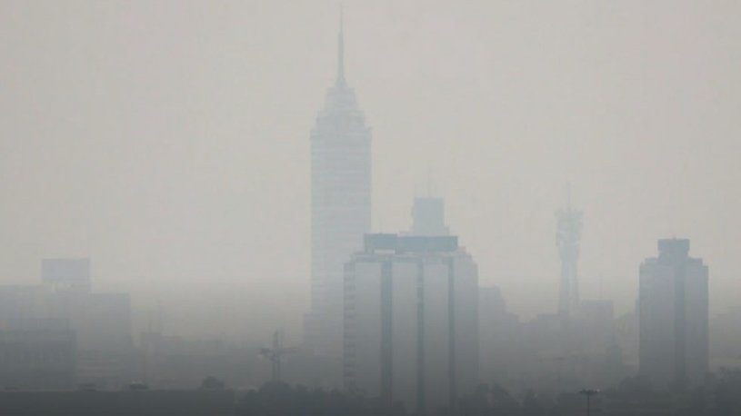 Mexico City wildfire smoke
