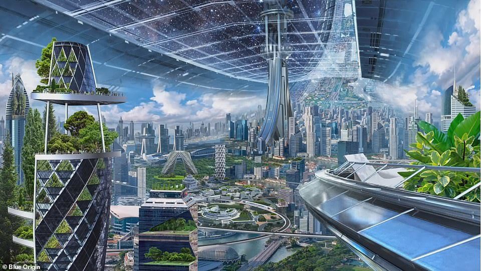 Bezos space colony