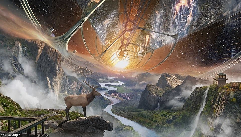 Bezos space colony