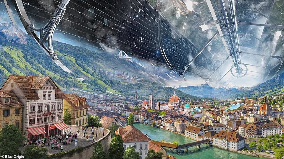 Bezos space colony