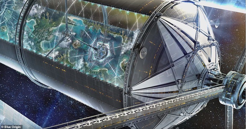 Bezos space colony