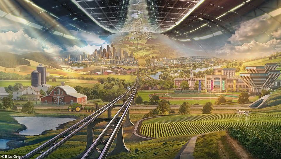 Bezos space colony
