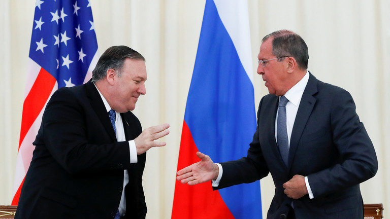 pompeo and lavrov