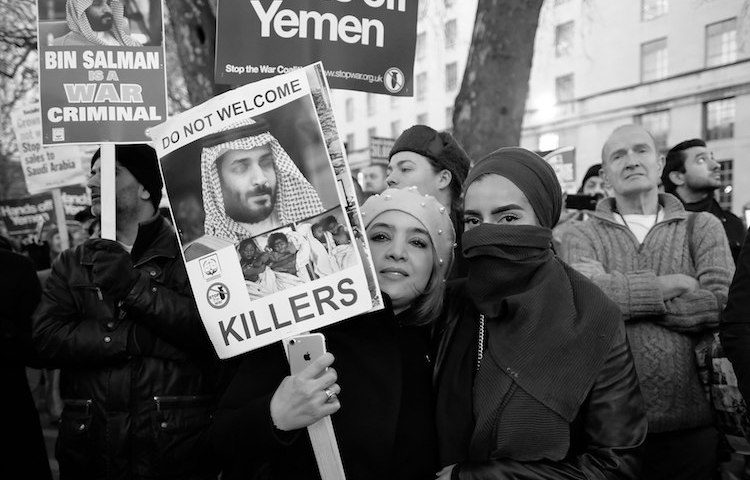 Click to enlarge Saudi bombing of Yemen
