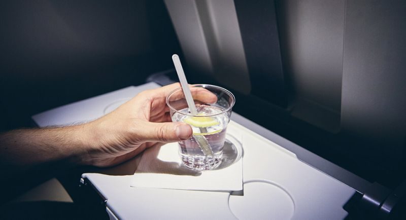 plane drink
