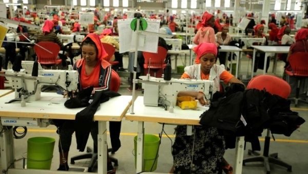Click to enlarge garment workers ethiopia