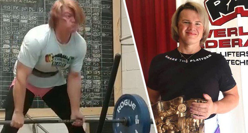 Click to enlarge transgender weightlifter mary