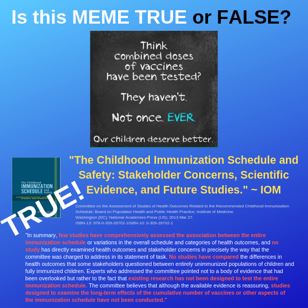Click to enlarge true or false meme