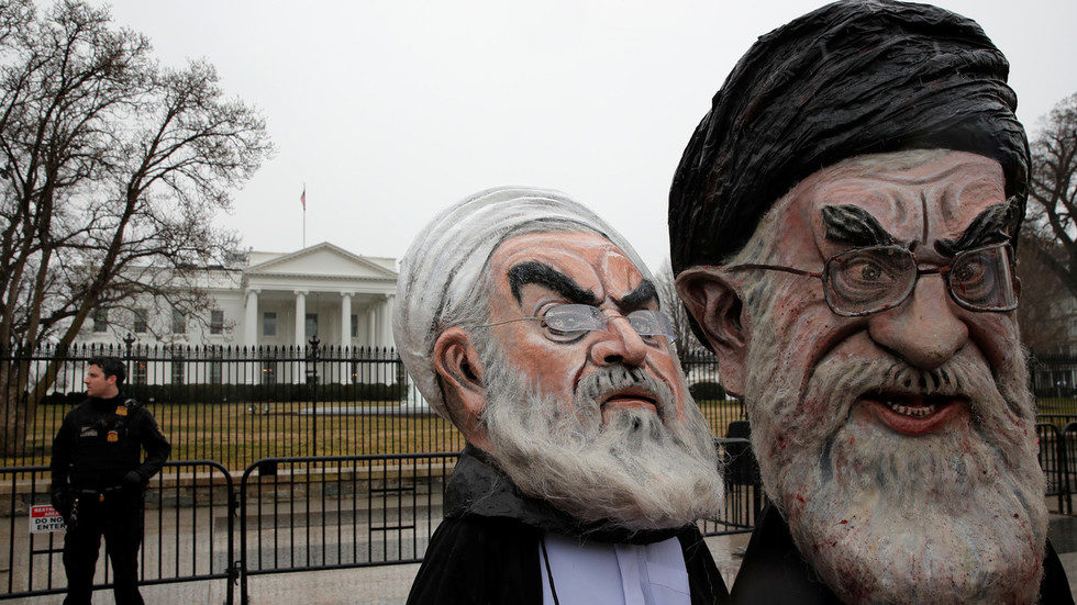 Iran White House caricature