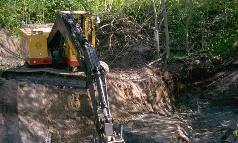 Click to enlarge Excavation