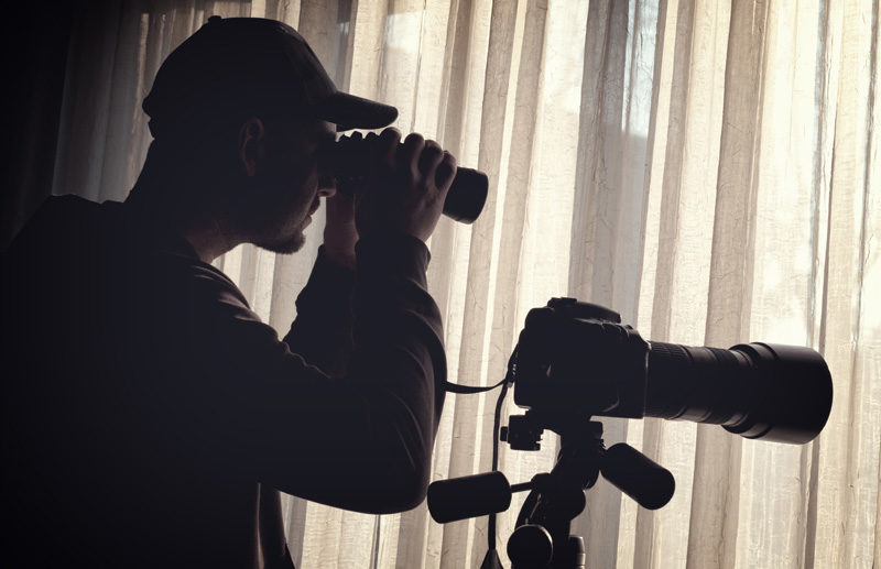 spying on neighbors