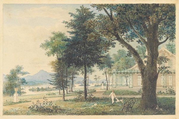 Click to enlarge Hudson River domestic landscape