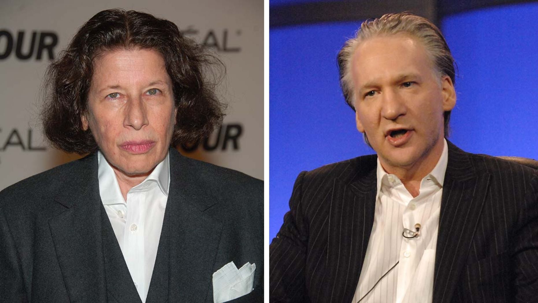 Click to enlarge Fran Lebowitz Bill Maher