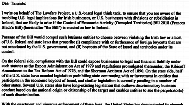 Click to enlarge Occupied Territories Bill note