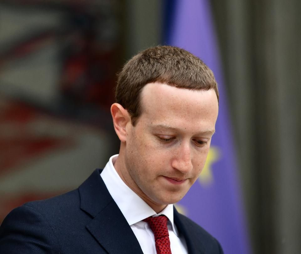 Click to enlarge Mark Zuckerberg