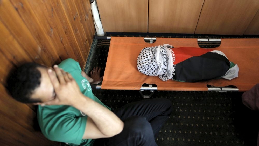 Click to enlarge mourner Ali Dawabsheh arson attack