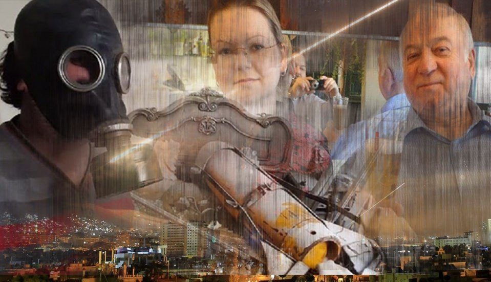 collage skripals syria gas attack