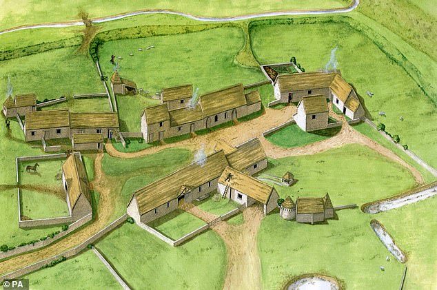 medieval village of West Cotton