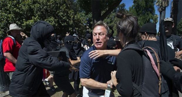 Click to enlarge Antifa thugs