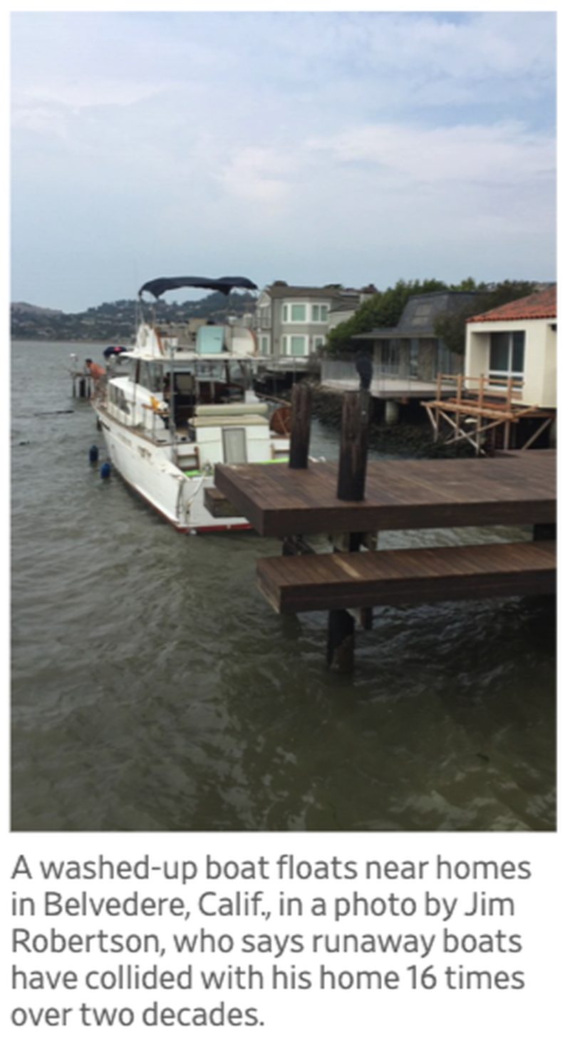 Click to enlarge San Francisco houseboat living