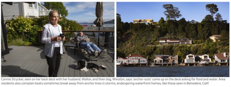 Click to enlarge San Francisco houseboat living