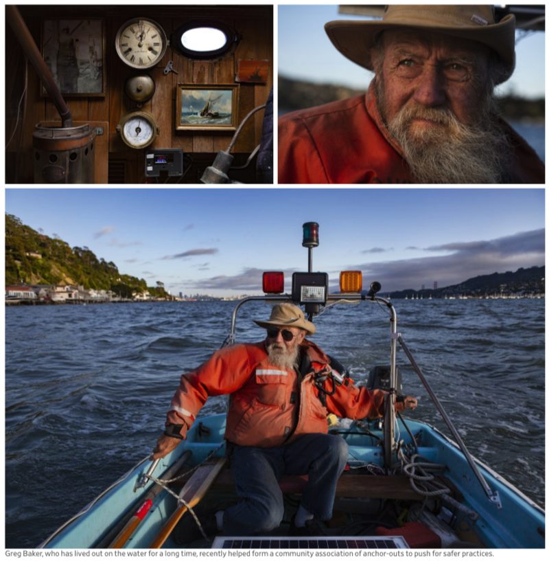 Click to enlarge San Francisco houseboat living