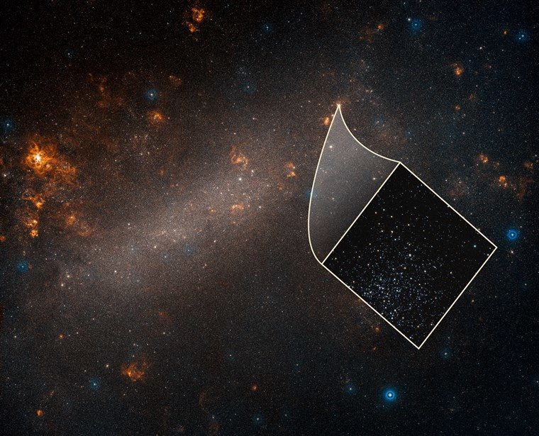 Click to enlarge galaxy universe stars
