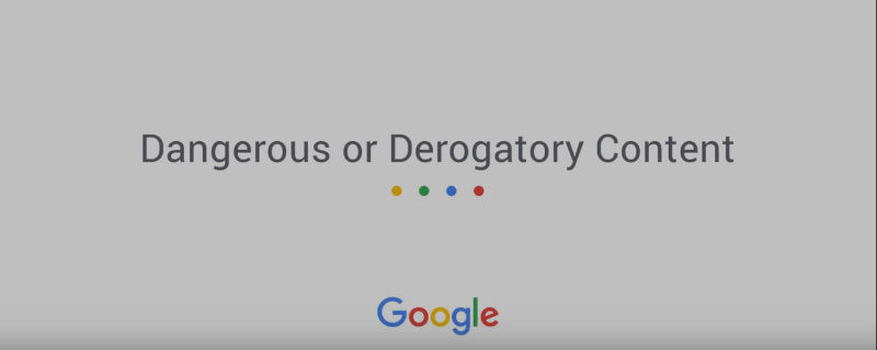 Click to enlarge google hate speech
