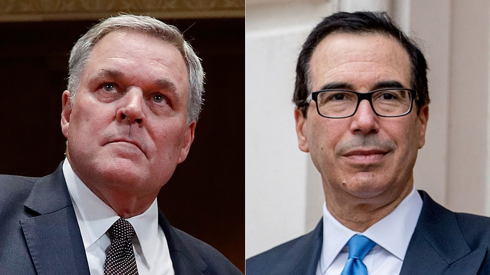 Click to enlarge Charles Rettig Steven Mnuchin trump taxes
