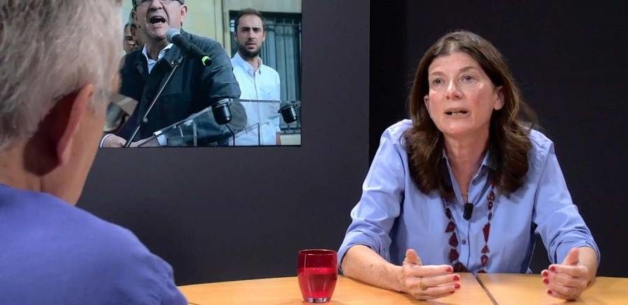 Click to enlarge Ariane Chemin reporter le monde macron scandal benalla