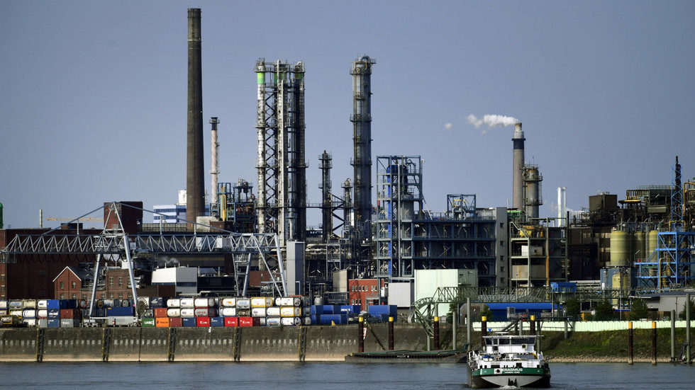 Bayer chemical factory Germany
