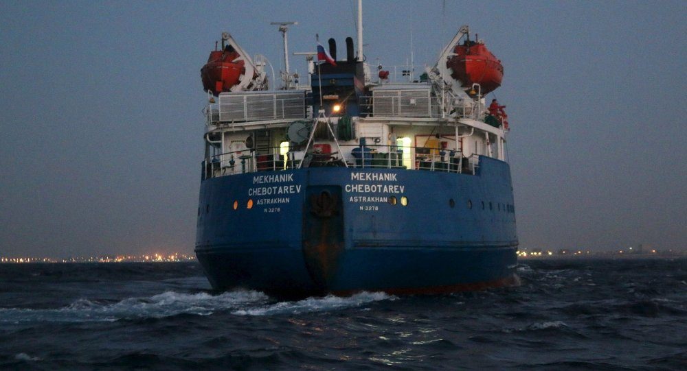 russian oil tanker