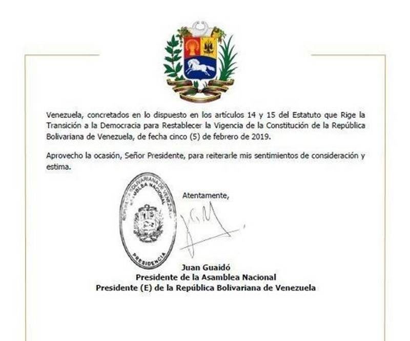 Click to enlarge guaido prank call russians letter to bank