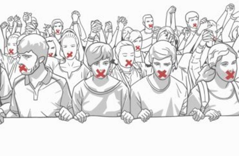 Click to enlarge censorship free speech students