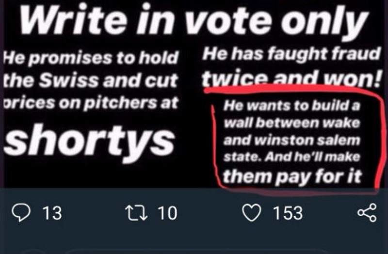 instagram build wall joke