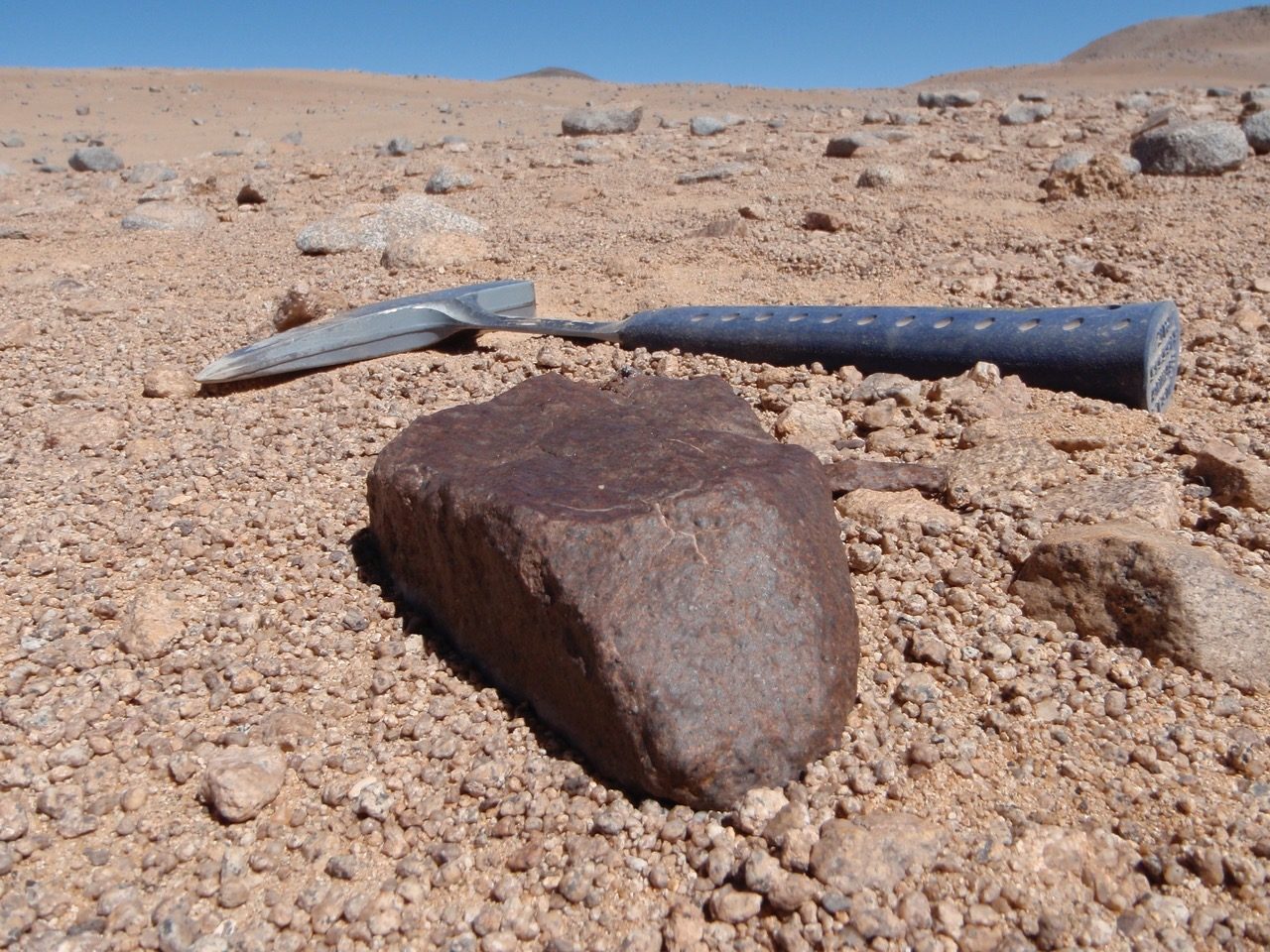 Large meteorite found in the Atacama Desert