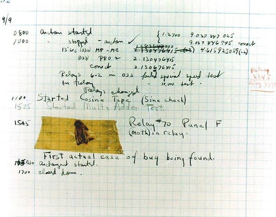 first computer bug mother