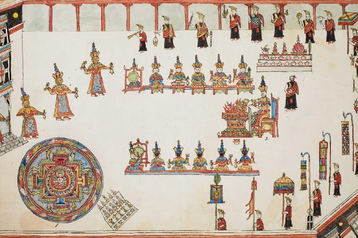 Click to enlarge Buddhist Drawing