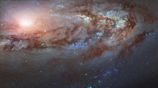 Messier 90 spiral galaxy