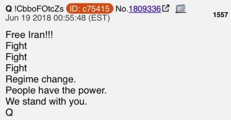 Click to enlarge qanon post