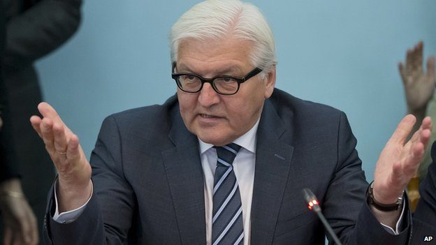 German Foreign Minister Frank-Walter Steinmeier