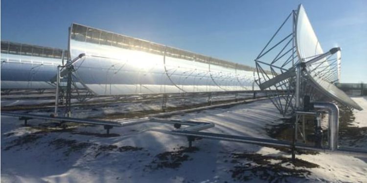 Solar power plant