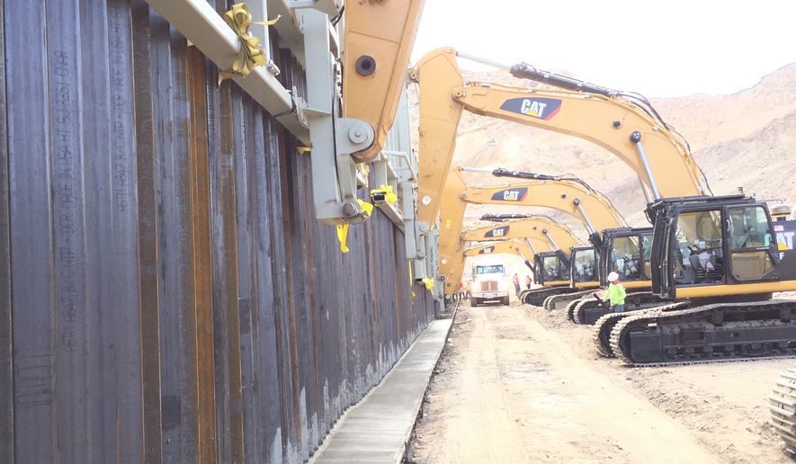 private border wall new mexico