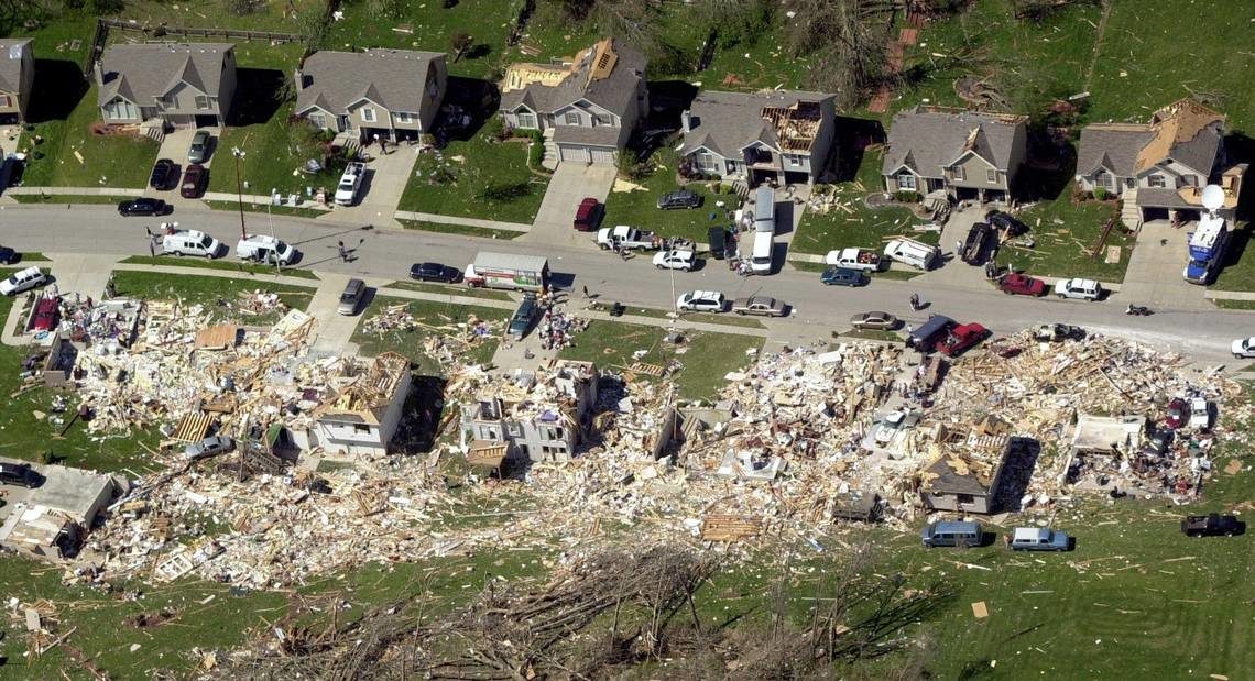 tornado damage