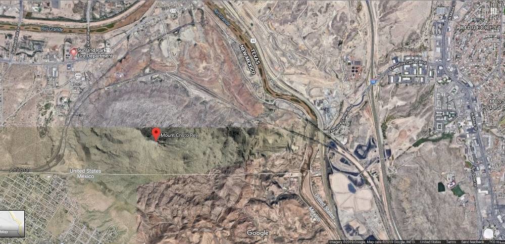 private border wall US mexico