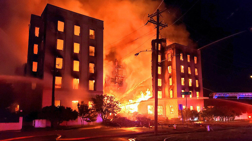 Fire Ambassador Hotel Dallas TX
