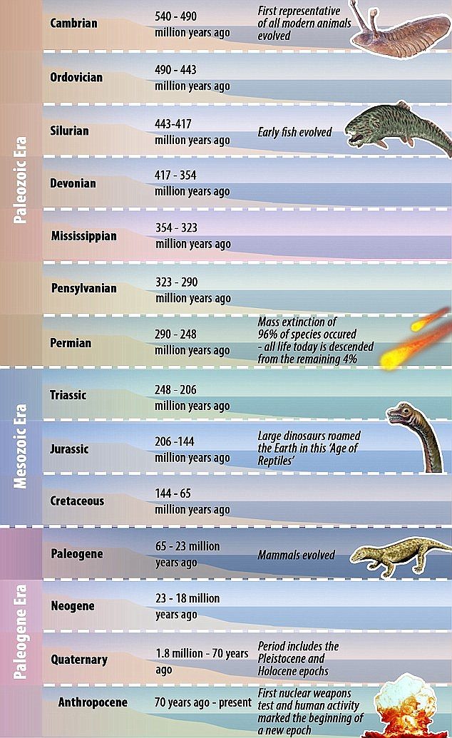new geological epoch