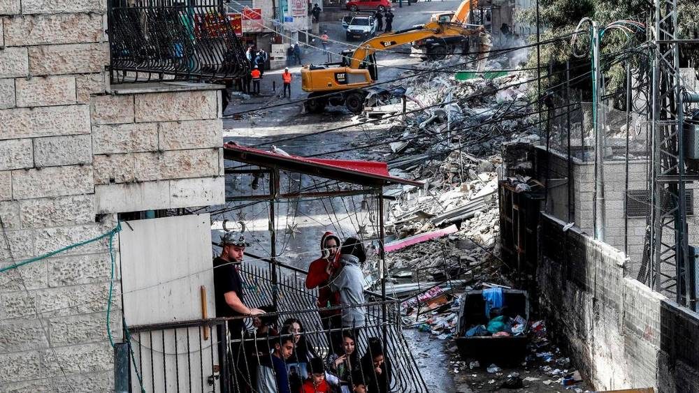 Click to enlarge Jerusalem palestine home demolition