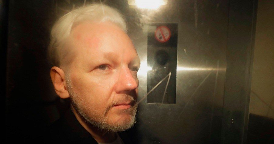 assange ill prison